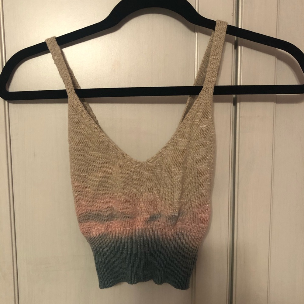 Cropped tank top